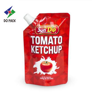 Side Spouted Pouch for Sauce & Ketchup